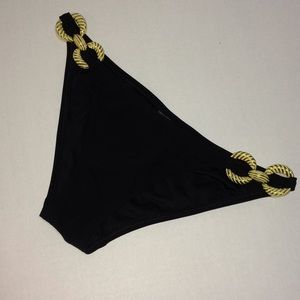 Victorias secret black bikini bottom